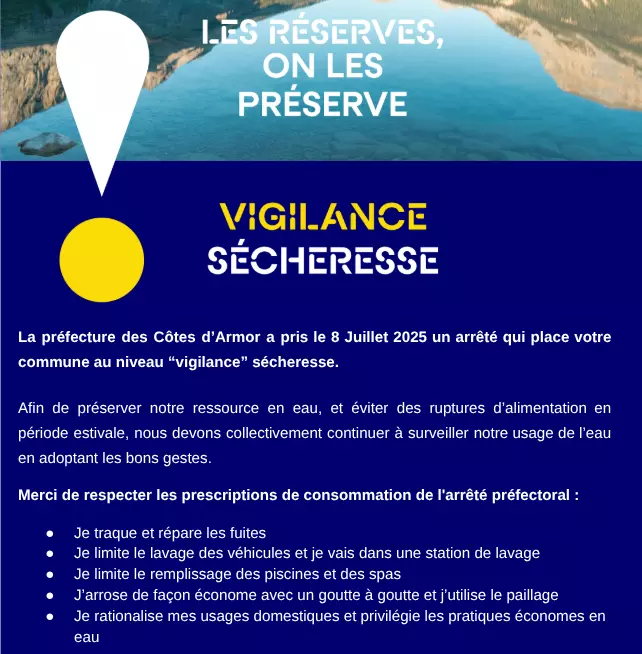vigilance sécheresse